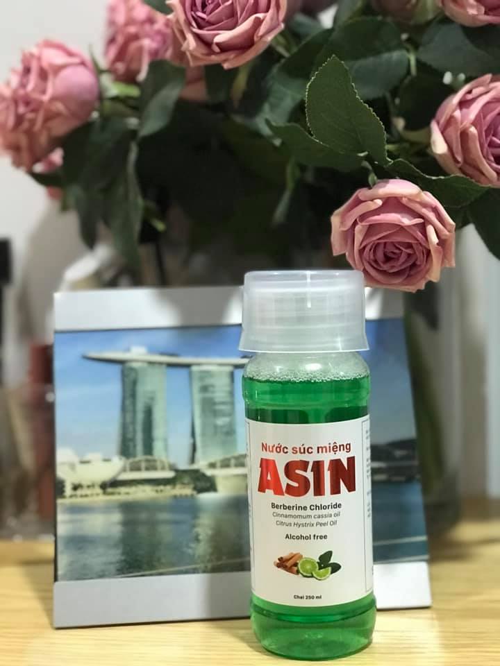 [ Nước súc miệng Asin ]: Công dụng, giá thành