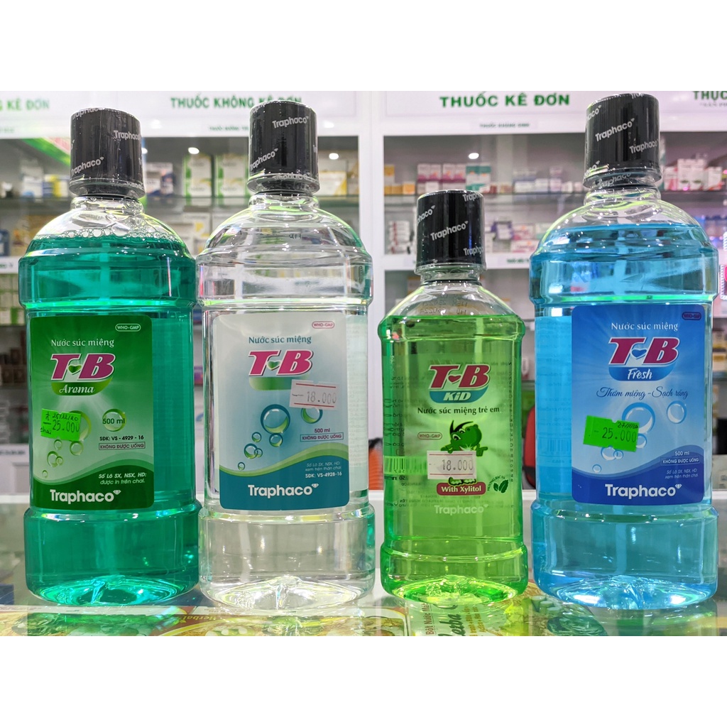 [ Nước súc miệng TB ]: Công dụng, phân loại, giá thành