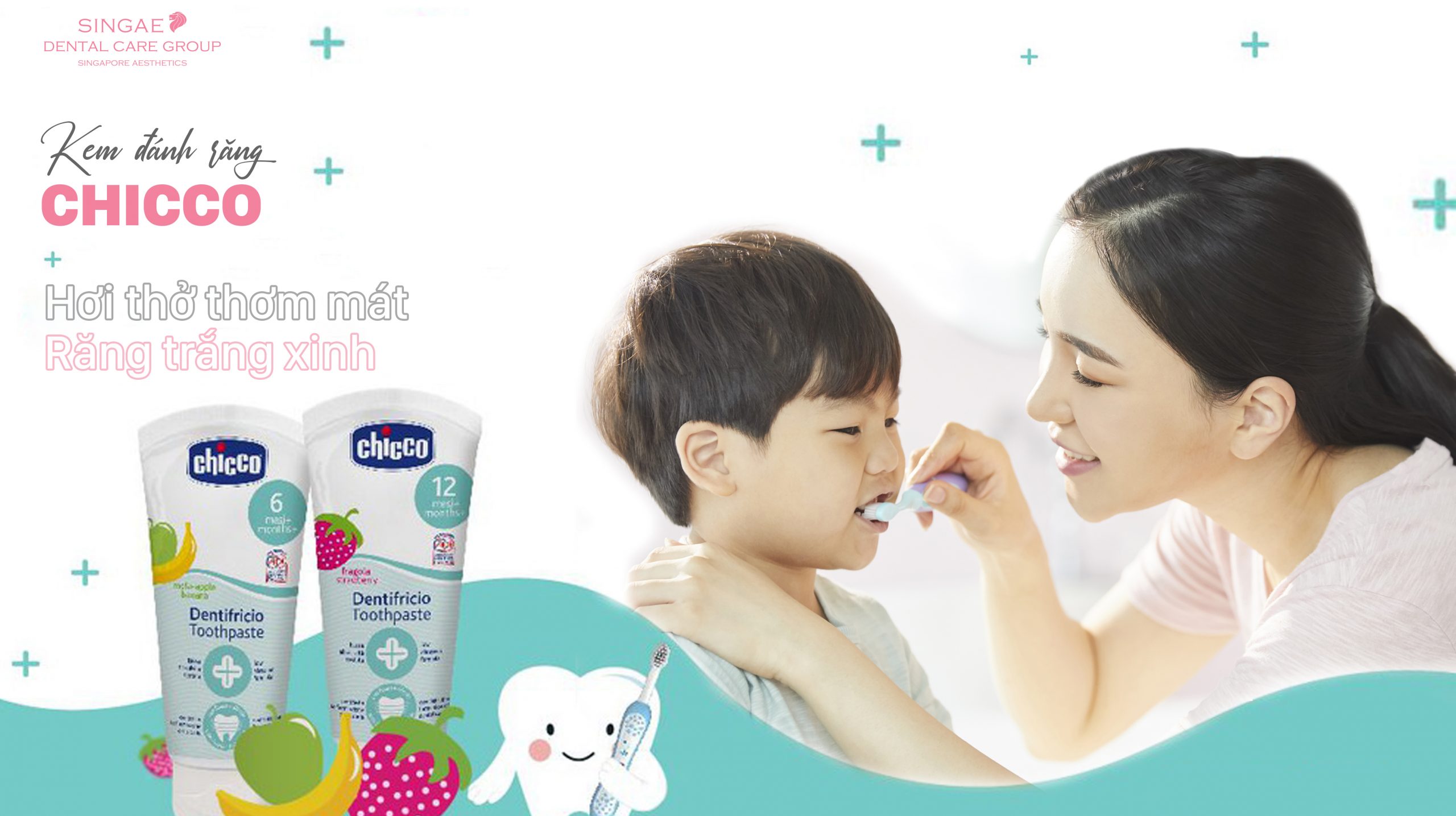 Review kem đánh răng Chicco có tốt không ? Thành phần , giá