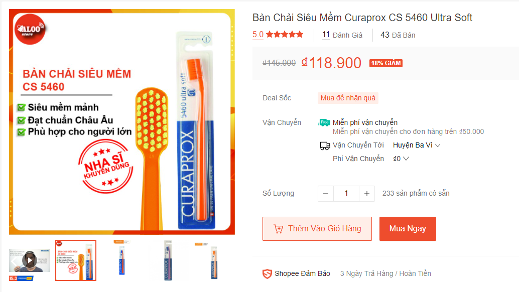 Top 10+ loại bàn chải đánh răng tốt nhất 2022