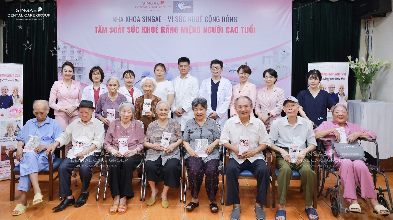 Dự án cộng đồng: “Vì sức khỏe răng miệng người cao tuổi Việt Nam”