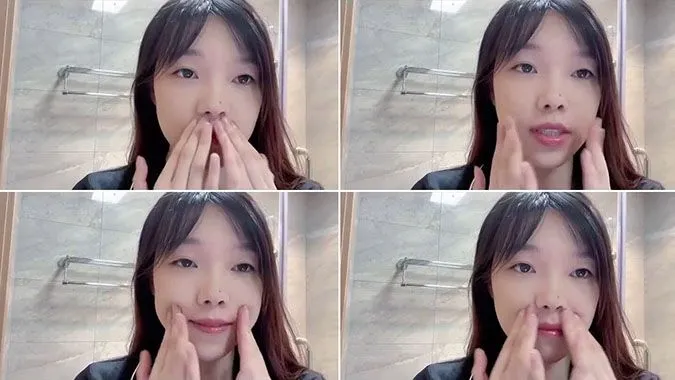 Luyện tập nâng khóe môi