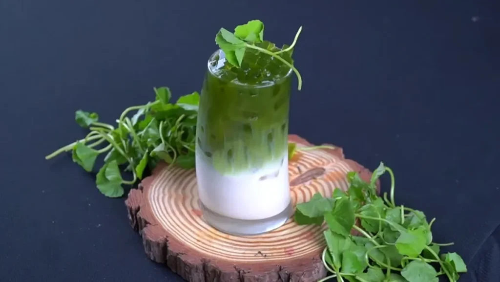 Bị nhiệt miệng nên ăn gì - Trà xanh và rau má