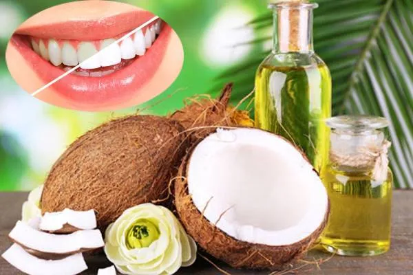 Cách làm trắng răng tại nhà bằng dầu dừa