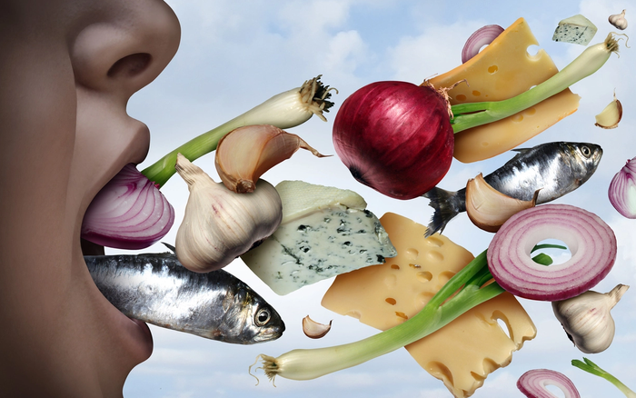 Thực phẩm nặng mùi